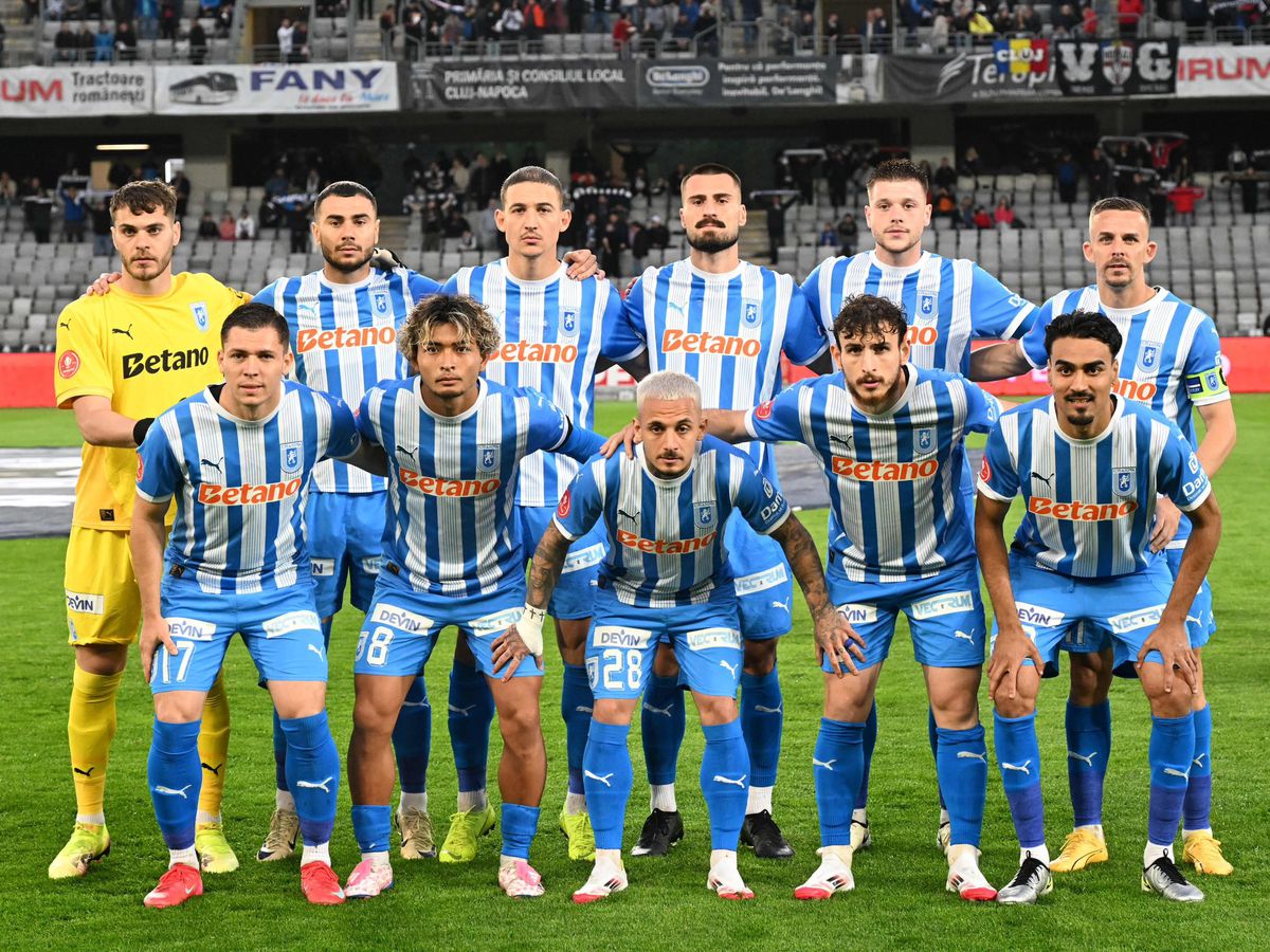 U Cluj - Craiova 2-1. Neluțu Sabău nu a auzit conflictul din timpul meciului, dar a avut un mesaj pentru oficialii olteni