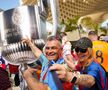 Fanii celor de la Barcelona au făcut show în Sevilla înaintea meciului cu Real Madrid