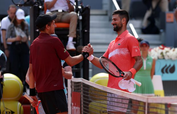 Novak Djokovic e out de la Madrid încă de la meciul de debut! „OMG”