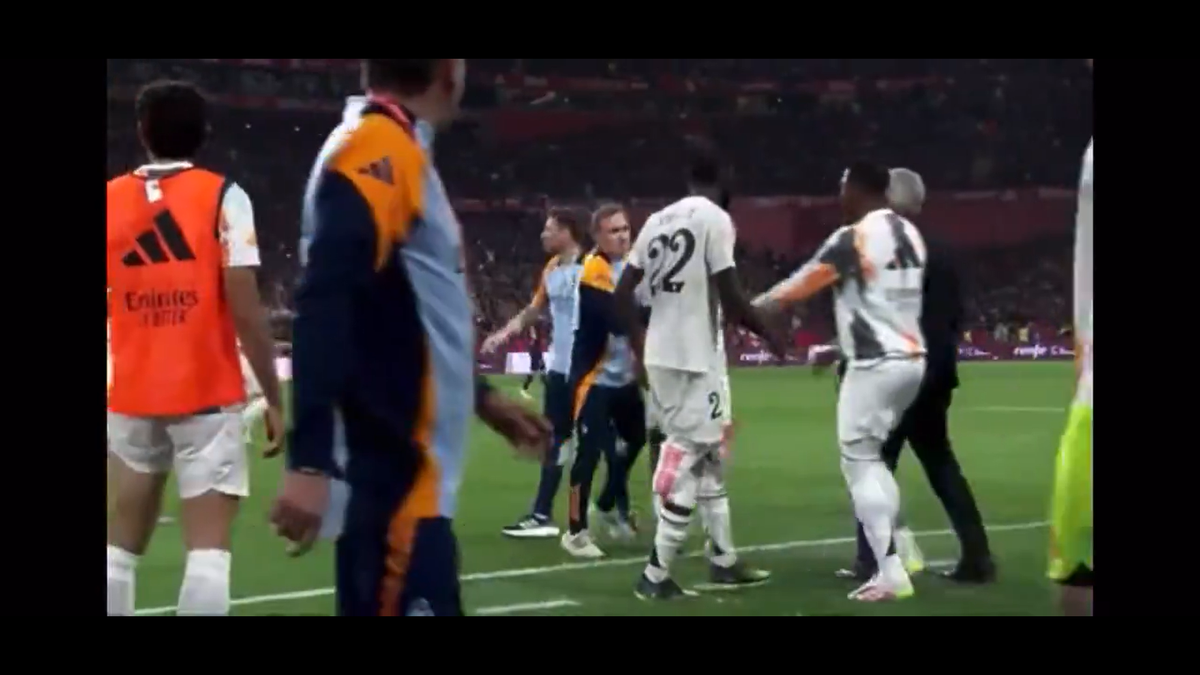 Rudiger a aruncat cu sticla după arbitru în El Clasico