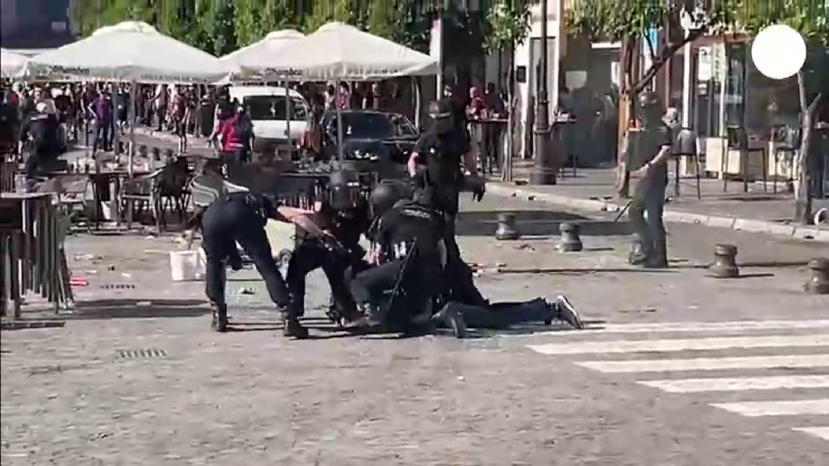 Incidente în Sevilla înainte de Barcelona - Real Madrid, finala Cupei Regelui