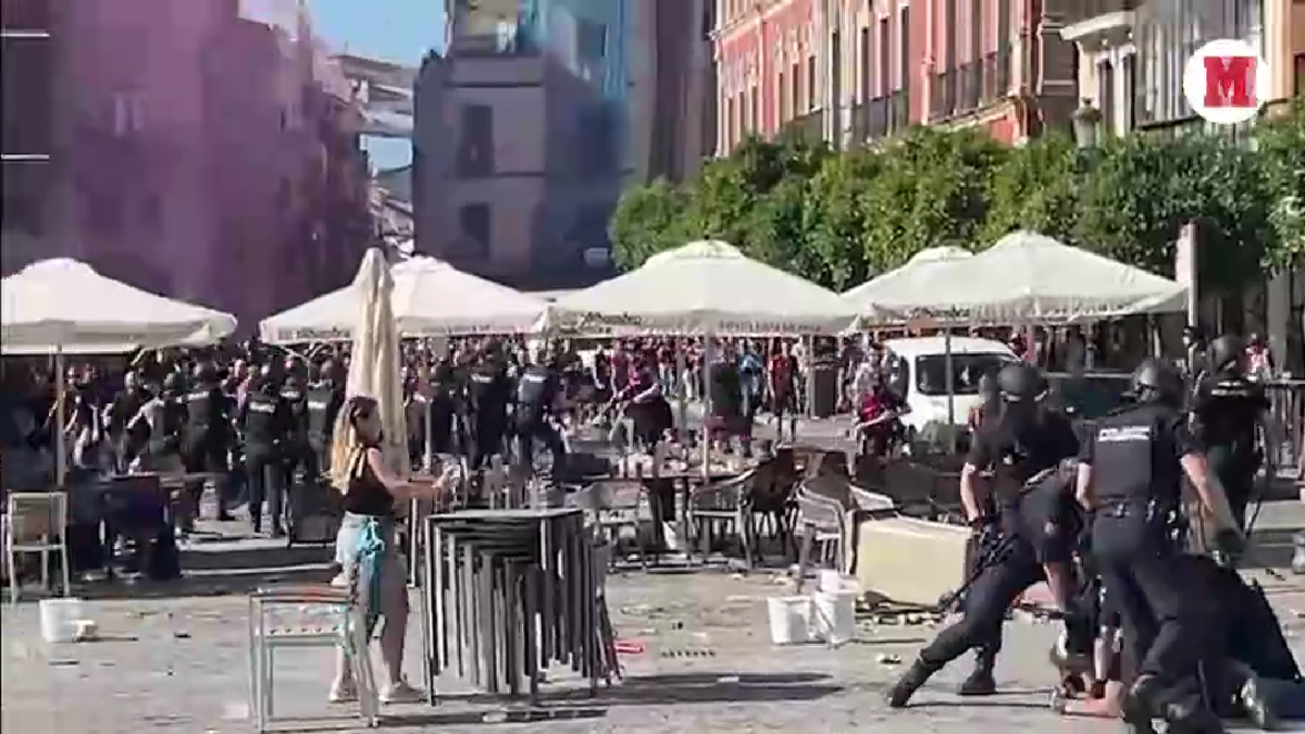 Incidente în Sevilla înainte de Barcelona - Real Madrid, finala Cupei Regelui