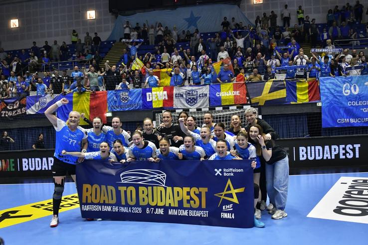 CSM București, calificare în Final Four-ul Ligii Campionilor / FOTO: Cristi Preda (GSP.ro)