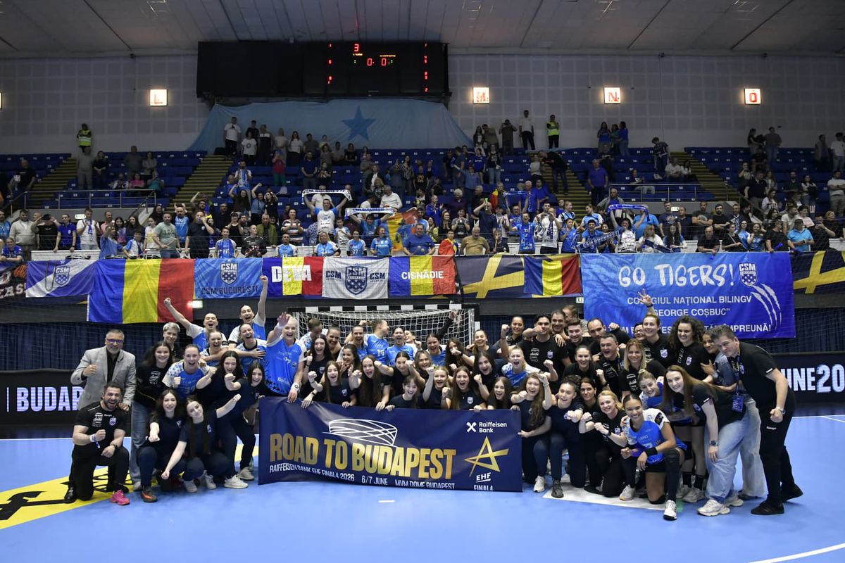 CSM București - Team Esbjerg, 26 aprilie 2026