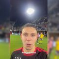 Reacția lui Louis Munteanu, după primul gol în MLS // foto: captură X