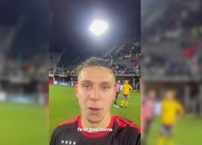 Louis Munteanu, în al nouălea cer! Ce a declarat imediat după primul gol în America