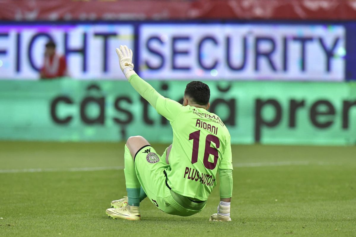 Rapid a rămas în poartă cu Briciu, din primele minute ale derby-ului cu Dinamo!