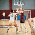 Claudia Cuic, MVP-ul finalei Ligii Naționale de Baschet Feminin, a ajutat-o pe Rapid București să câștige titlul național/Foto: Facebook (Baschet Rapid)