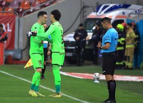 Rapid a rămas în poartă cu Briciu, din primele minute ale derby-ului cu Dinamo!