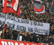 Bannere rasiste afișate la Dinamo - Rapid