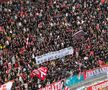 Bannere cu tentă rasistă în Dinamo - Rapid