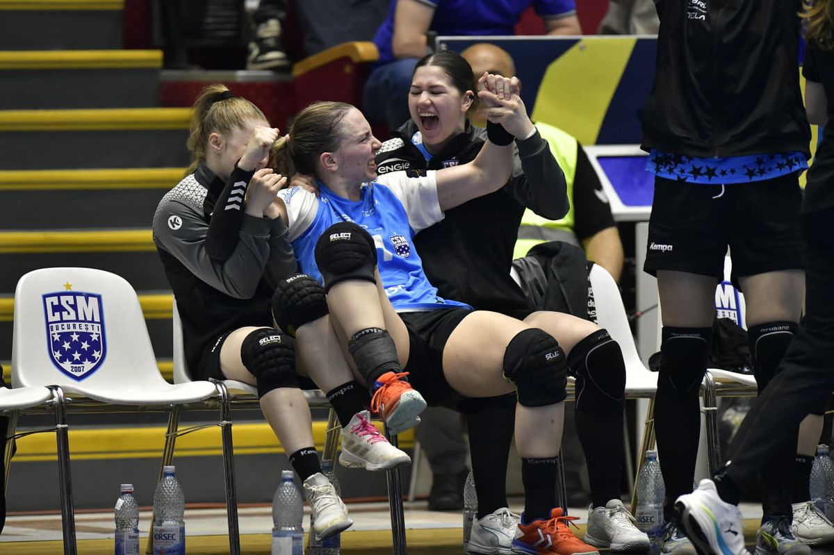 „Budapesta, venim!” » CSM București e din nou, după 8 ani, în Final 4-ul Ligii Campionilor, grație unei prestații magnifice în fața lui Esbjerg