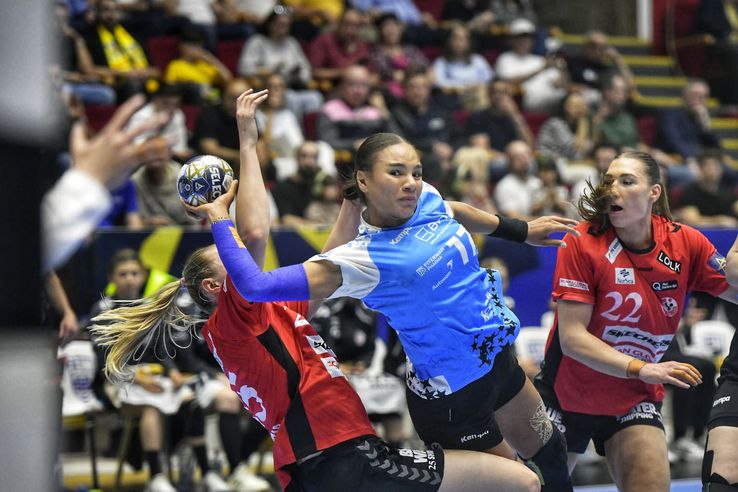 Elizabeth Omoregie în CSM București - Team Esbjerg / FOTO: Cristi Preda (GSP.ro)