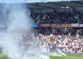 „Rușine!” » Derby-ul retrogradării a scăpat de sub control! Arbitrul a oprit meciul
