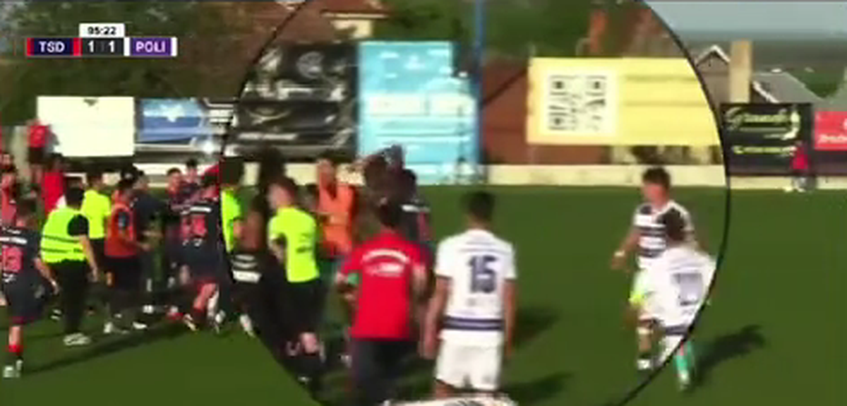 Imagini incredibile: Dan Alexa, repriză de box pe gazon!