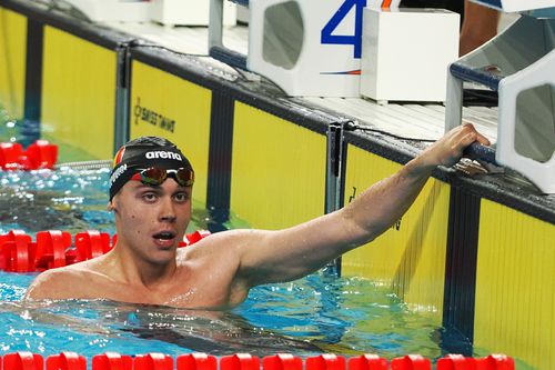 David Popovici la finalul concursului de la Otopeni FOTO Roxana Fleșeru