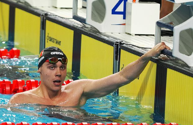 Concluziile lui David Popovici după întrecerea internă de la Otopeni: „A fost un antrenament bun. Sunt în grafic!”