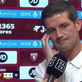 Cristi Chivu, la microfonul DAZN, după meci