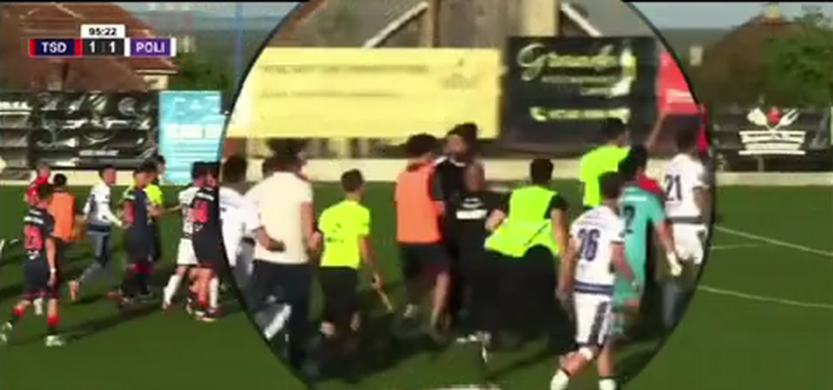 Imagini incredibile: Dan Alexa, repriză de box pe gazon!