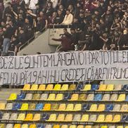 Bannere cu tentă rasistă în Dinamo - Rapid