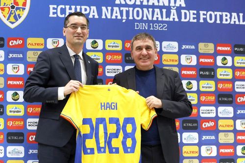 Gică Hagi este noul selecționer al reprezentativei României de fotbal