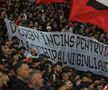 Bannere cu tentă rasistă în Dinamo - Rapid