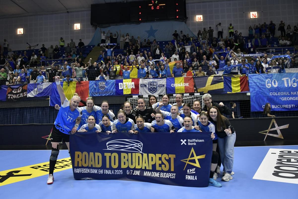 CSM București - Team Esbjerg, 26 aprilie 2026