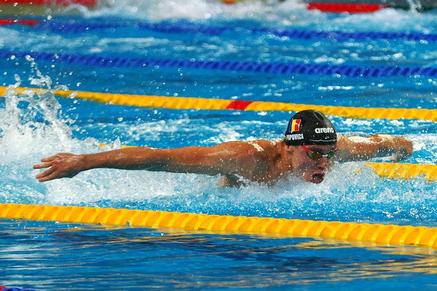 Concluziile lui David Popovici după întrecerea internă de la Otopeni: „A fost un antrenament bun. Sunt în grafic!”