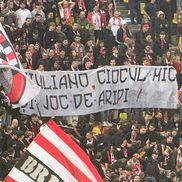 Bannere cu tentă rasistă în Dinamo - Rapid