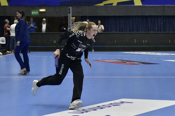 Evelina Eriksson / CSM București, calificare în Final Four-ul Ligii Campionilor / FOTO: Cristi Preda (GSP.ro)