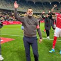 Zeljko Kopic, în culmea fericirii după victoria cu Rapid/ foto Ionuț Iordache (GSP)