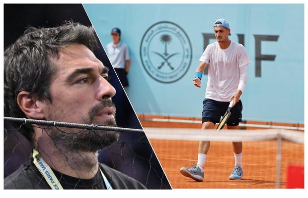 Antrenorul numărului 34 ATP l-a amenințat pe arbitrul partidei din turul 2 de la Madrid: „Ar trebui să-ți fie rușine”