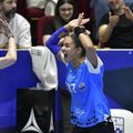 Elizabeth Omoregie și Bojana Popovic / CSM București, calificare în Final Four-ul Ligii Campionilor / FOTO: Cristi Preda (GSP.ro)