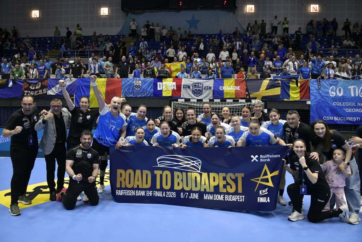 CSM București - Team Esbjerg, 26 aprilie 2026
