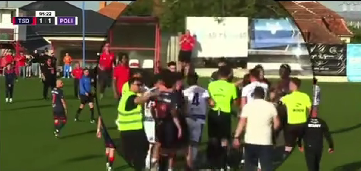 Imagini incredibile: Dan Alexa, repriză de box pe gazon!