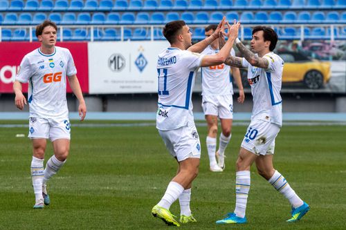 Dinamo Kiev a câștigat în deplasare cu Kryvbas, scor 6-5, după ce a fost condusă cu 1-4 la pauză, în etapa 25 din campionatul Ucrainei. Acesta a devenit meciul cu cele mai multe goluri în istoria țării/ foto Imago Images