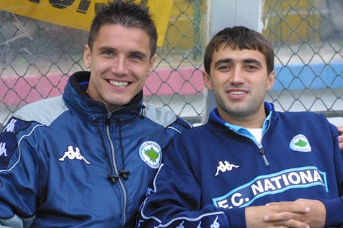 Narcis Răducan și Ionuț Luțu la FC Național.
