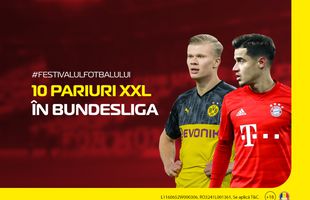 Ai pariuri grase în Bundesliga! Le pui pe toate pe un bilet și ai cota totală 330.0