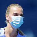 Petra Kvitova la intrarea pe teren FOTO Reuters