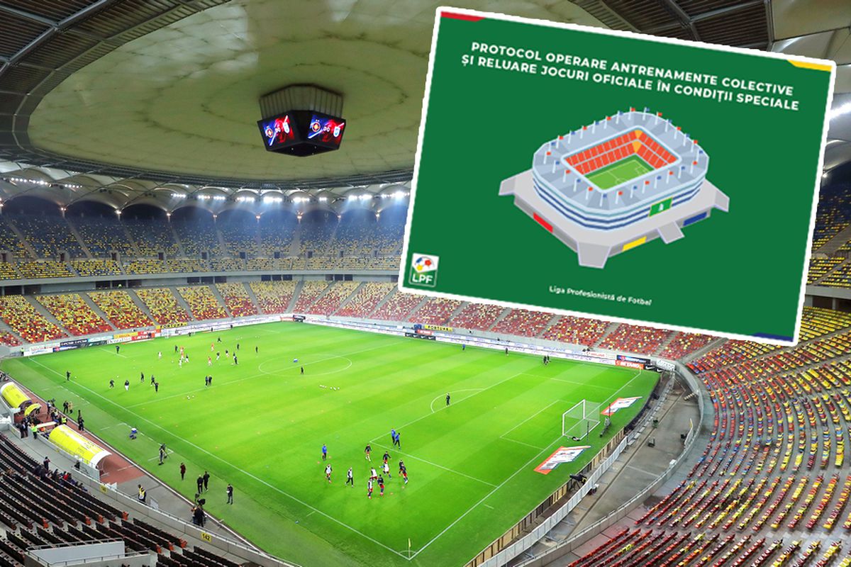 EXCLUSIV Liga 1 e gata de start » GSP vă prezintă în exclusivitate draftul protocolului elaborat pentru reluarea meciurilor: 3 zone speciale + o miză URIAȘĂ