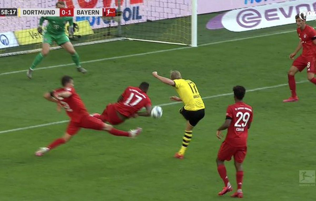 Erling Haaland a picat marele test! Ce notă a primit după Dortmund - Bayern 0-1