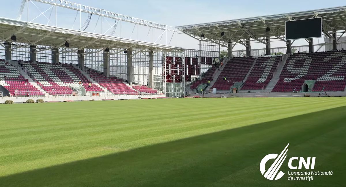 Ce reglaje mai sunt de făcut la stadionul Rapid și când va fi gata