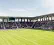 S-a montat gazonul la Stadionul Rapid