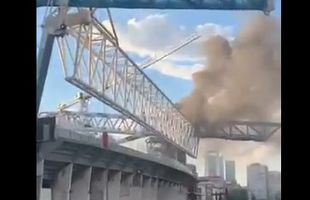 Incendiu la stadionul lui Real Madrid! Pompierii au intervenit de urgență