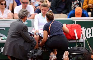 Simona Halep spune că a suferit un atac de panică în timpul meciului cu Zheng: „A fost destul de rău”