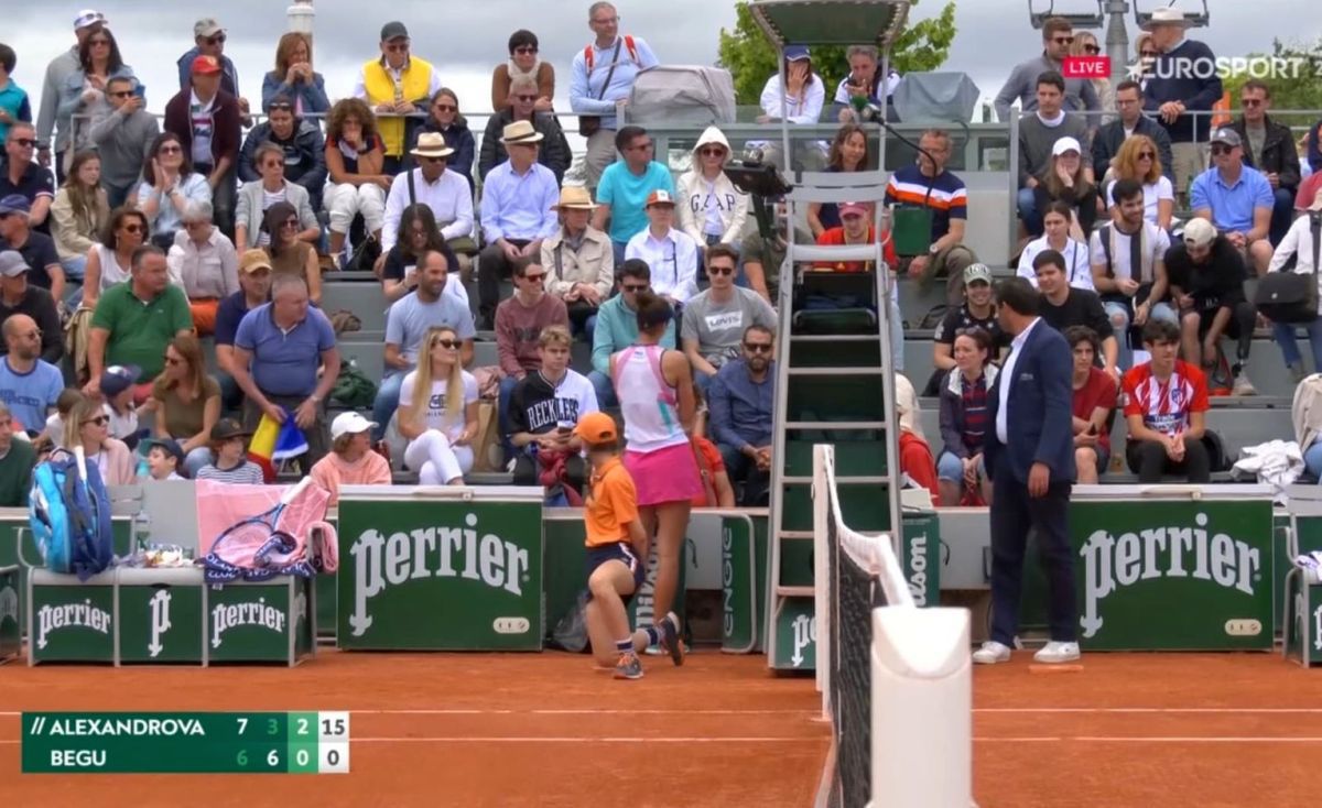 Irina Begu, la un pas să fie descalificată la Roland Garros