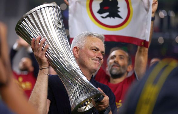 Mourinho, în lacrimi după finala Conference League: „Mă simt puțin cam bătrân”