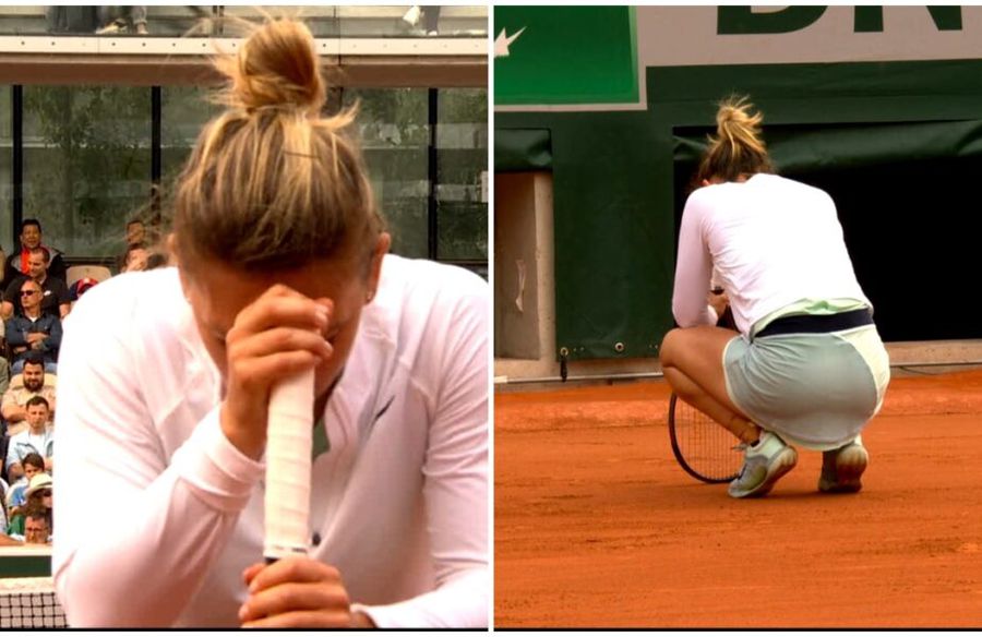 Șocant! Halep cade după setul 1 și este eliminată de o necunoscută în turul 2 la Roland Garros! Contraperformanță egalată după 7 ani