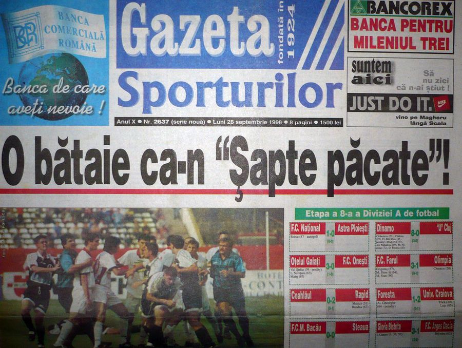 Scoruri-fluviu și „o bătaie ca-n «Șapte păcate»”! 3 rezultate-șoc din istoricul meciurilor Dinamo - U Cluj