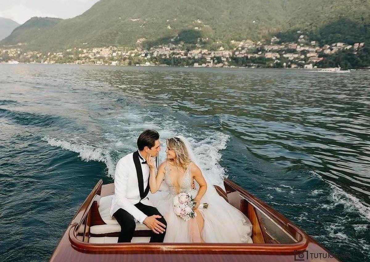 Ciprian Tătărușanu, nuntă pe lacul Como » Imagini tari: Chiricheș și Chipciu, printre invitați